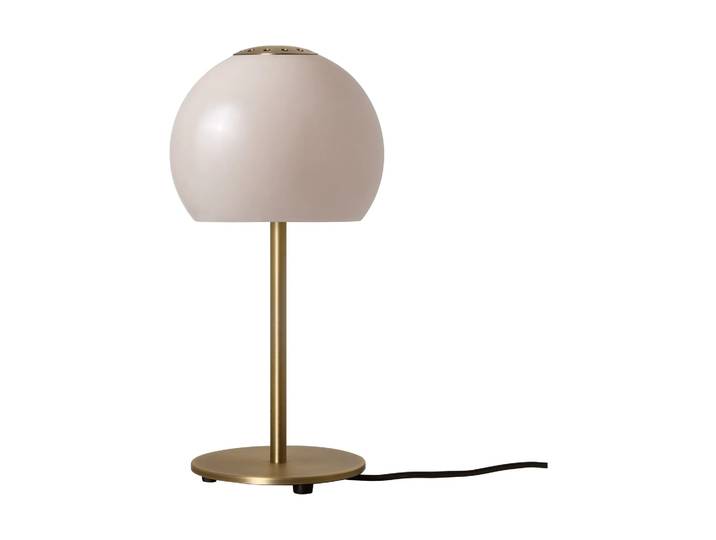 Frandsen Ball glass Tischlampe Sand Grey, Ø18 cm