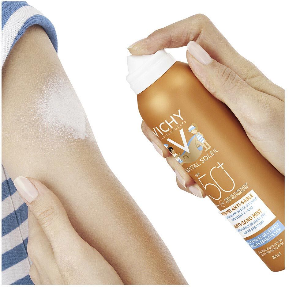Vichy Laboratoires Capital Soleil Brume anti-sable pour enfants Spf 50+ 200 ml