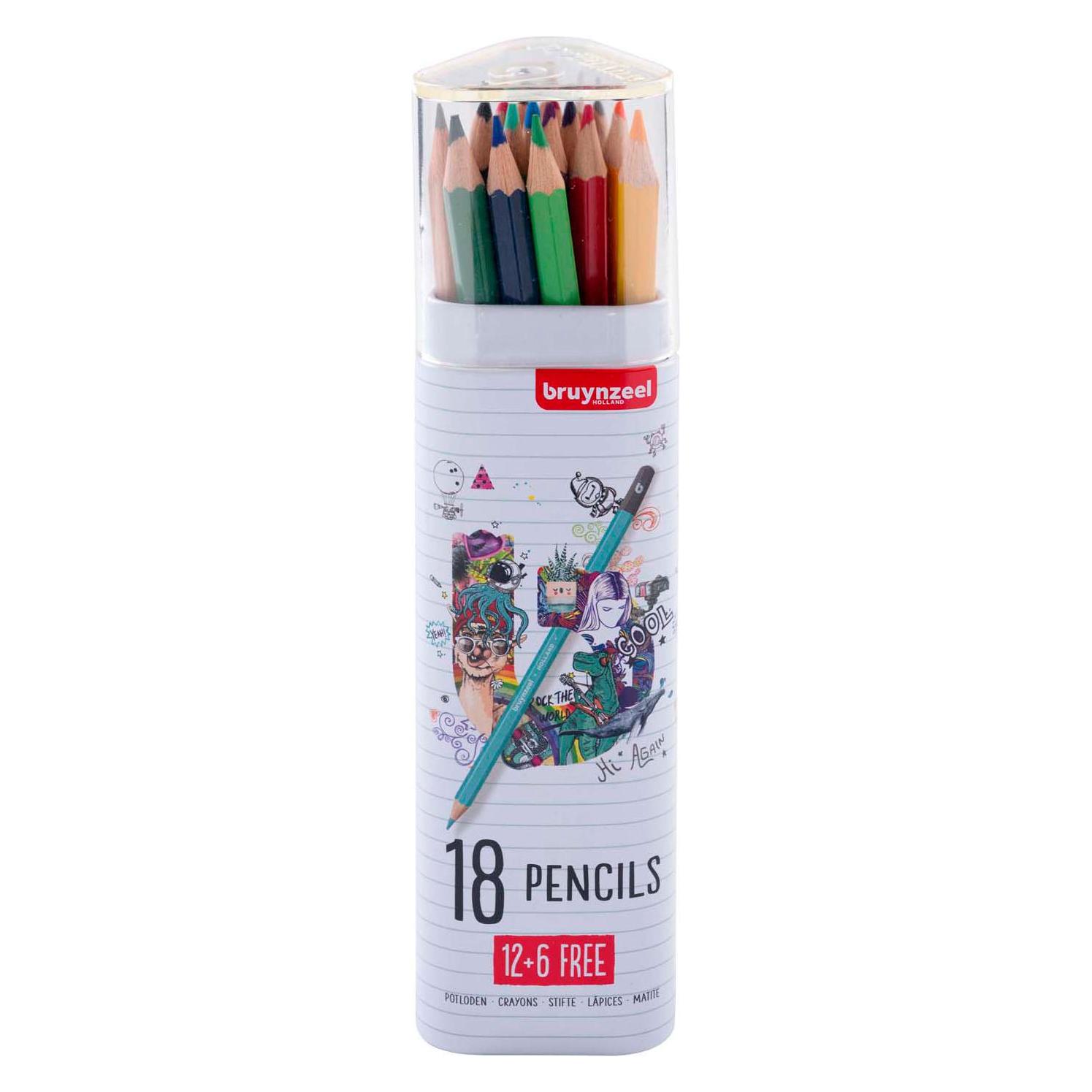 Bruynzeel Farbe Bleistifte Dose 18 St. (18x) (34583630)