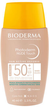 Bioderma Photoderm Nude Touch Sun Active Defense SPF50+ 40 ml
