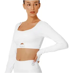 Yeaz, Damen, Sportshirt, Horizon (48), Weiss, 48