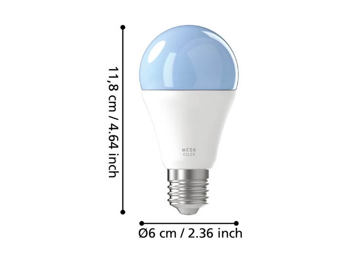 Eglo LED-Leuchtmittel (ZigBee) E27 9W Opal