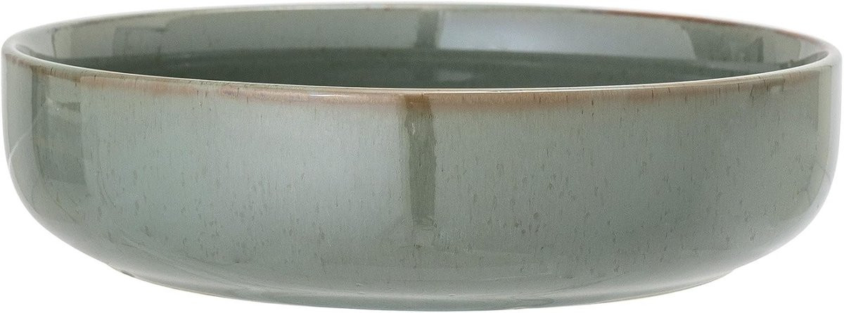 Groene keramische serving bowl Pixie