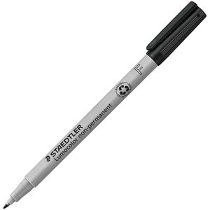 Staedtler Folienschreiber Lumocolor 316-9, non permanent, Strichbreite 0,6 mm, schwarz