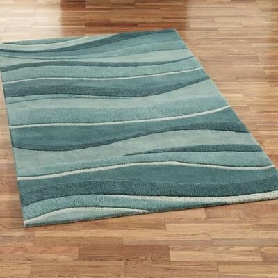 Kas Oriental Rugs Inc / Ds "Ocean Landscapes Rectangle Rug Blue, 2'3"" x 3'9"", Blue"
