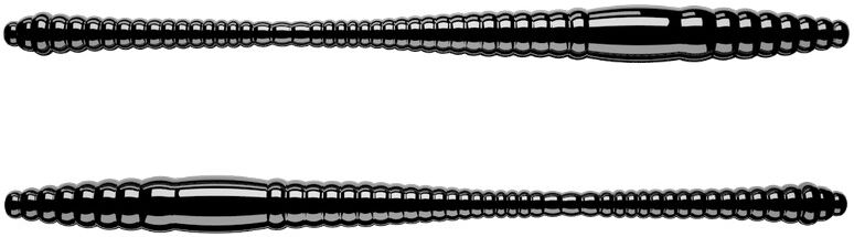 Libra Lures Dying Worm 70-Cheese-040 - Black