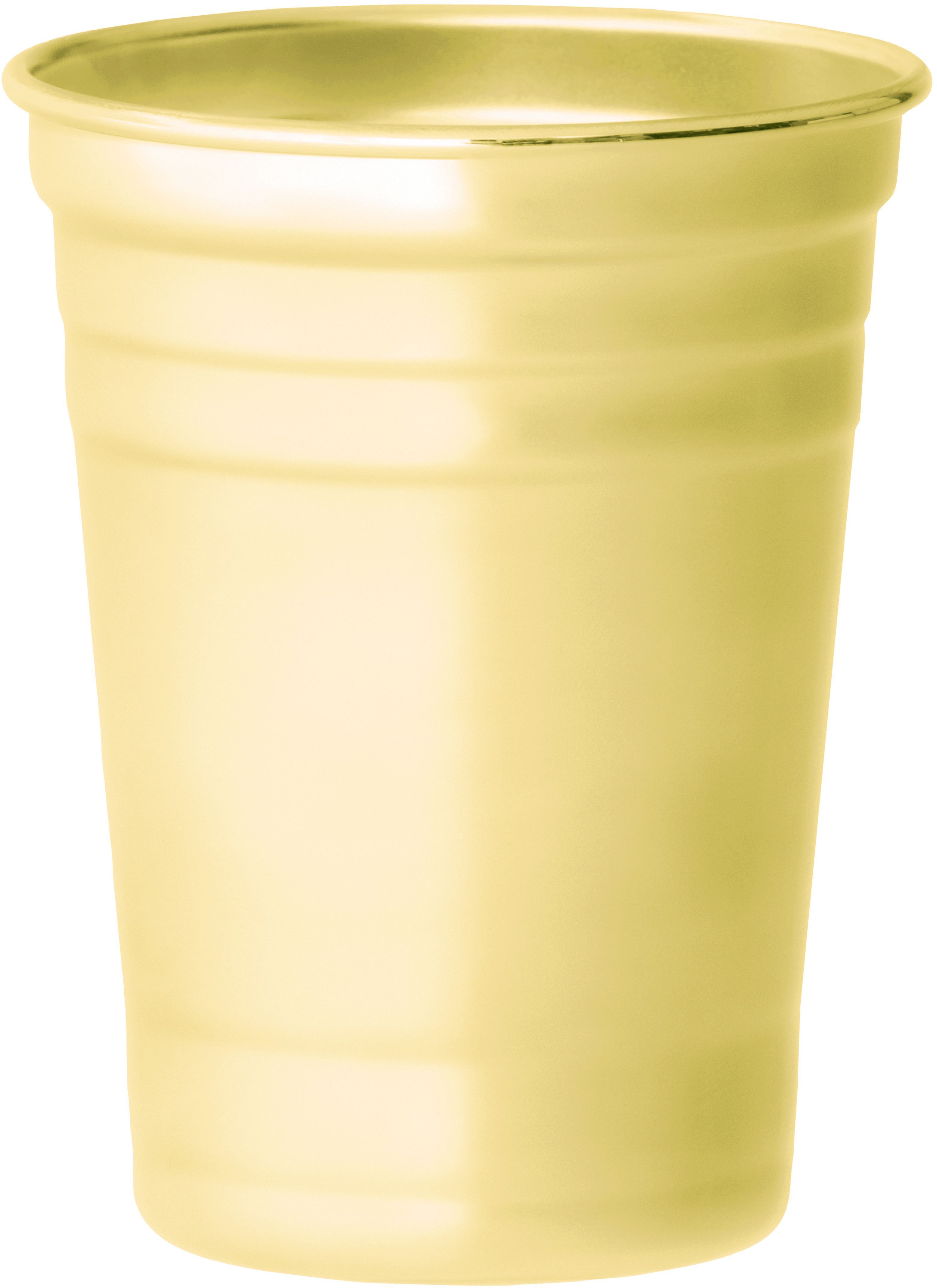 Barprofessional Bicchiere da bevanda in acciaio inox color oro