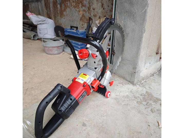 Butoy 5000W Scie à anneau sans balais haute puissance, machine de découpe pour murs en béton, coupe-carreaux et tranchées, outils professionnels
