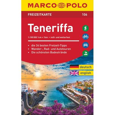 MARCO POLO Freizeitkarte 106 Teneriffa 1:100.000, Sonstige von Marco Polo Verlag, MairDuMont, 978-3-8297-4348-8