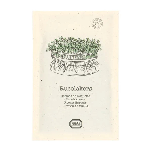 Dille & Kamille Biologische Rucolakers Kiemgroente 30 g
