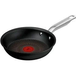 Tefal Experience, Pfanne + Kochtopf, Schwarz, Silber