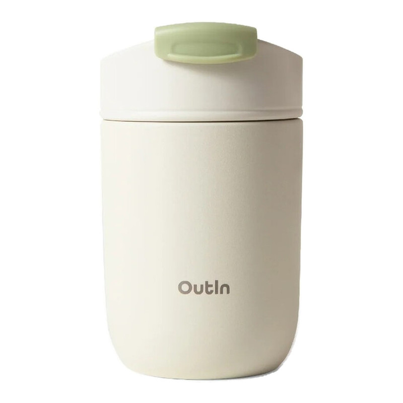 OutIn Travel Tumbler Beker - Zandwit