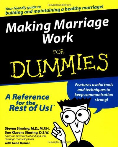 Steven Simring - Making Marriage Work for Dummies - Preis vom 09.10.2026 07:28:09 h