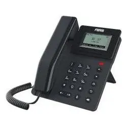 Fanvil V50P IP-Telefon mit 2,3-Zoll-Display, 2 Ports PoE 10/100, Freisprecheinrichtung, kompatibel m, Telefon