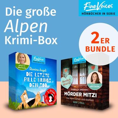 Die große Alpen Krimi-Box - Isabella Archan,Romina Angeli, Audio, 4066004501789