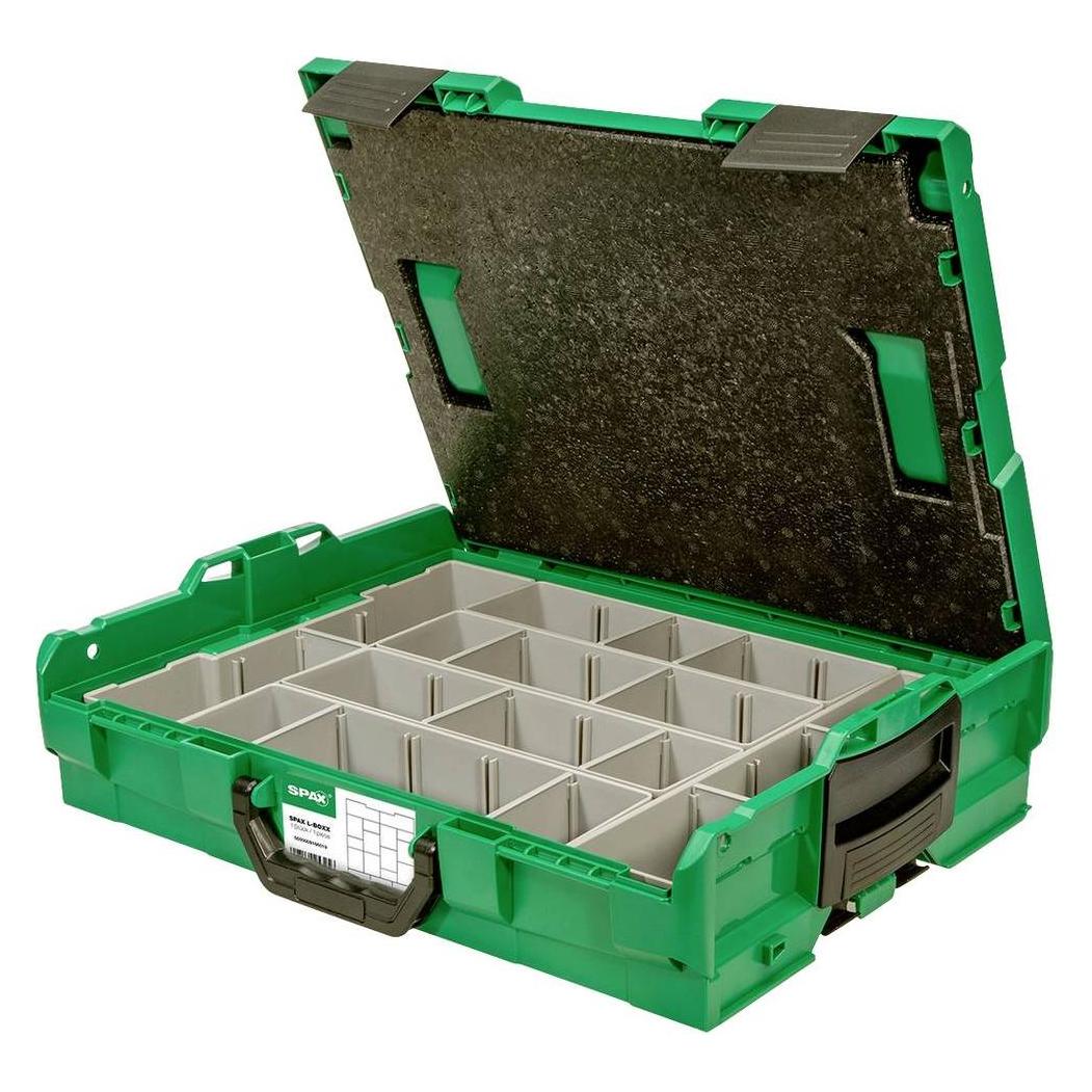 Spax L-BOXX KOFFER Kunststoff gross, leer mit (5000009166019)