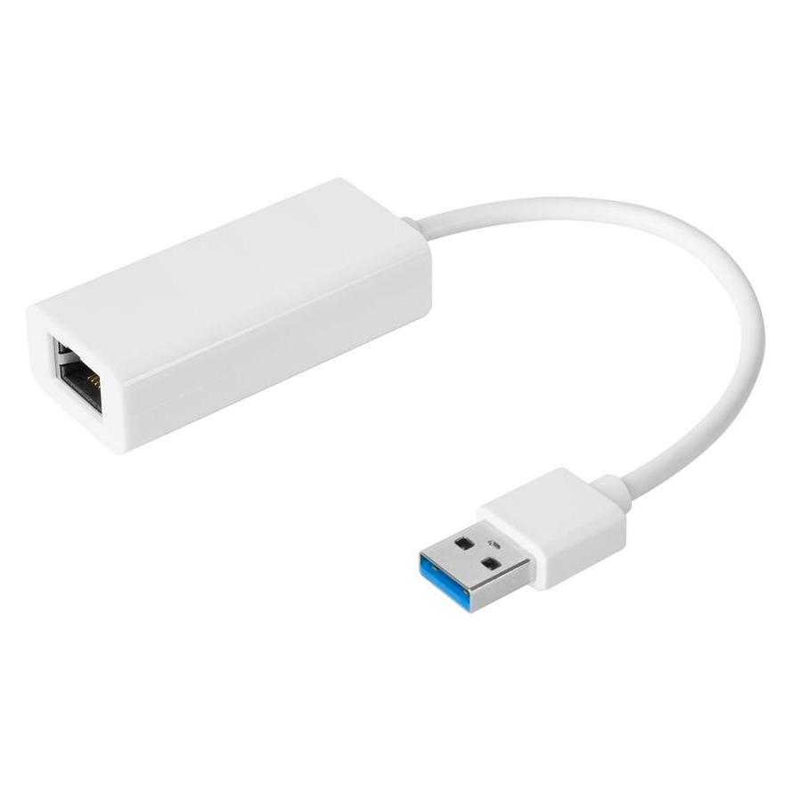 Krüger&Matz Adapter USB 3.0 Netzwerkkarte - RJ45 LAN Gigabit 10 (USB 3.0, RJ45 Gigabit Ethernet (1x)) (KM1248)