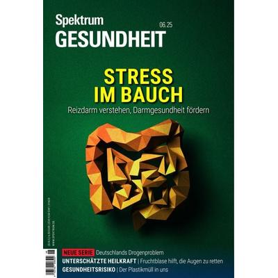 Spektrum Gesundheit 6/2025 - Stress im Bauch, Taschenbuch von Spektrum der Wissenschaft, Spektrum der Wissenschaft, 978-3-95892-947-0