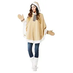 Eskimo-Poncho für Damen