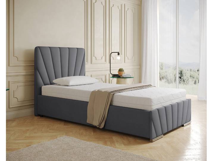 Ray 100x200 Polsterbett Stoff - Fancy 90