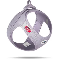 Curli Vest Hundegeschirr Clasp Air-Mesh Lila M (M, Hund, Allgemein), Halsband + Leine