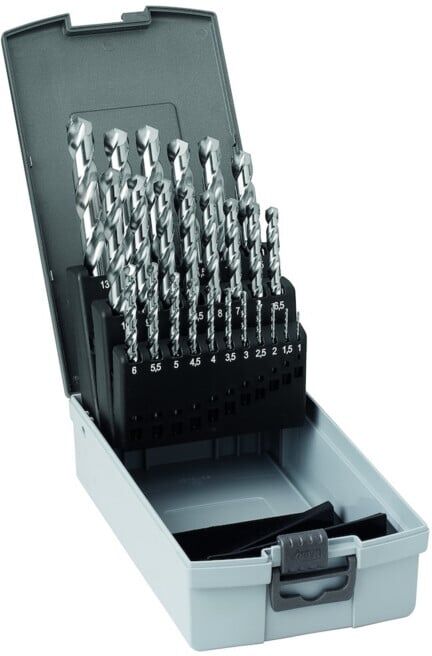GÜHRING Set de forets hélicoïdaux DIN338 HSSE rectifiés type Ti 1-10mm (9000180080130)
