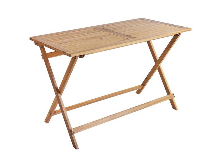 GARTENTISCH Heller Holzfarbton Prossedi