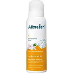Allpresan fuß spezial SCHAUM-CREME Nr. 3 Mit beruhigendem Duft 125 ml Schaum