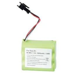 AKKU TEAC 1 - MP3-Player Akku für TEAC R1, NiMH, 1800 mAh