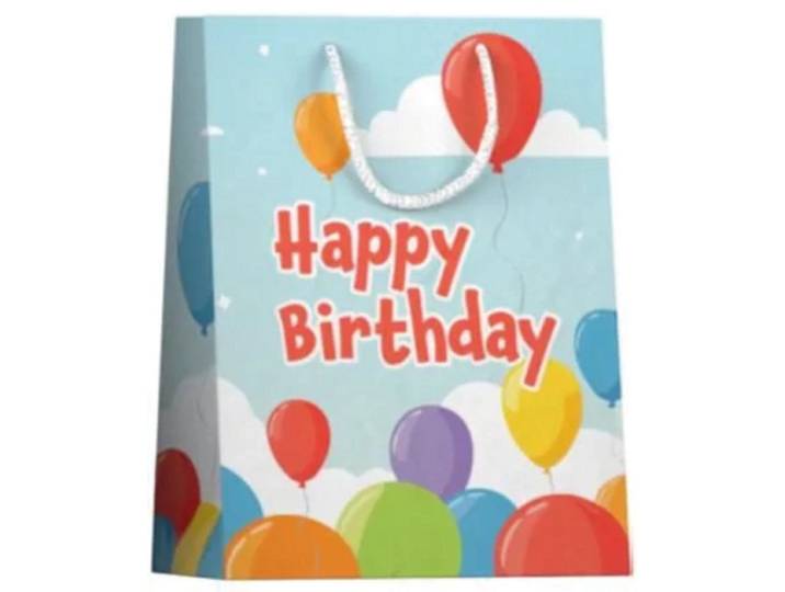 Design Group Papieren Cadeautas M Party - Cadeautasje - 175 x 100 x 229 mm