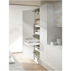 Blum, Schubladenauszüge, Space Tower Tandembox antaro Mit Reling, NL500mm, KB 450mm Seidenweiss