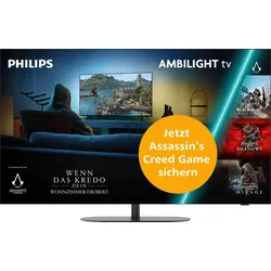 PHILIPS 65OLED810/12 OLED Ambilight TV (Flat, 65 Zoll / 164 cm, UHD 4K, SMART TV, Ambilight)