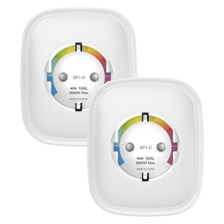 Gosund SP1-HE WiFi smart socket, 2 pieces (HomeKit) (two-pack) 16A (SP1-HE-2)