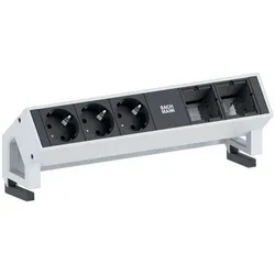 Bachmann, Steckdosenleiste, Desk 2 (3x, CEE 7/3)