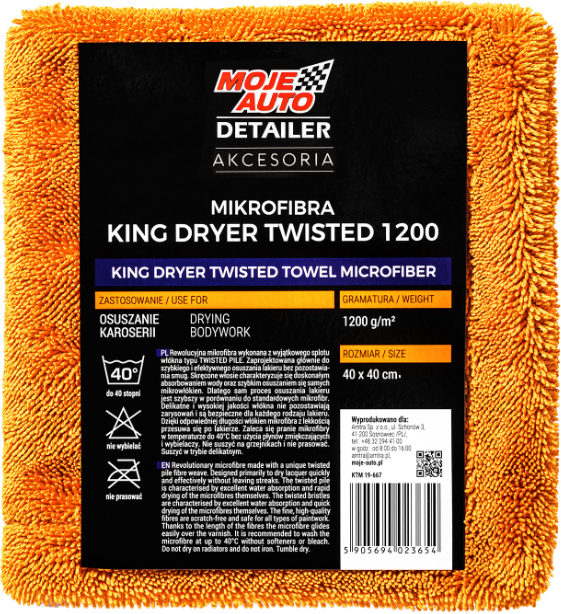 MOJE AUTO 19-667 Microfiber cloth