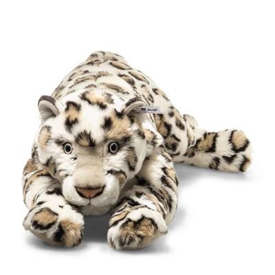 Steiff 061691 - Schneeleopard Parddy, liegend, 55 cm, Plüsch