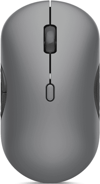 Ratón inalámbrico - Lenovo 700 Multi-Device Wireless Silent Mouse, RF + Bluetooth, 4000 dpi, Gris