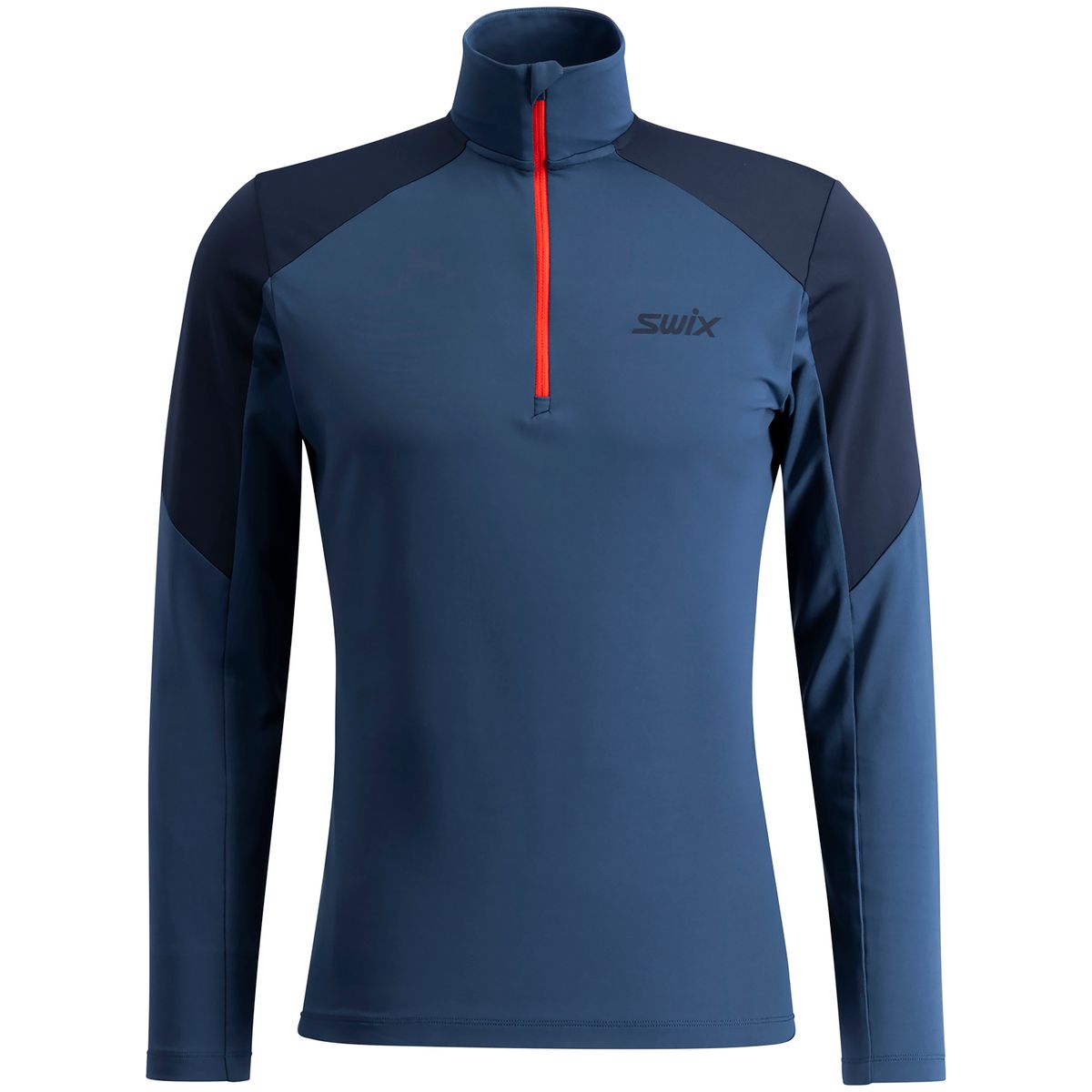 Swix Infinity Light Half Zip M, Lake Blue/Dark Navy, S lake blue/dark navy (75404) S 10153-24-75404-S
