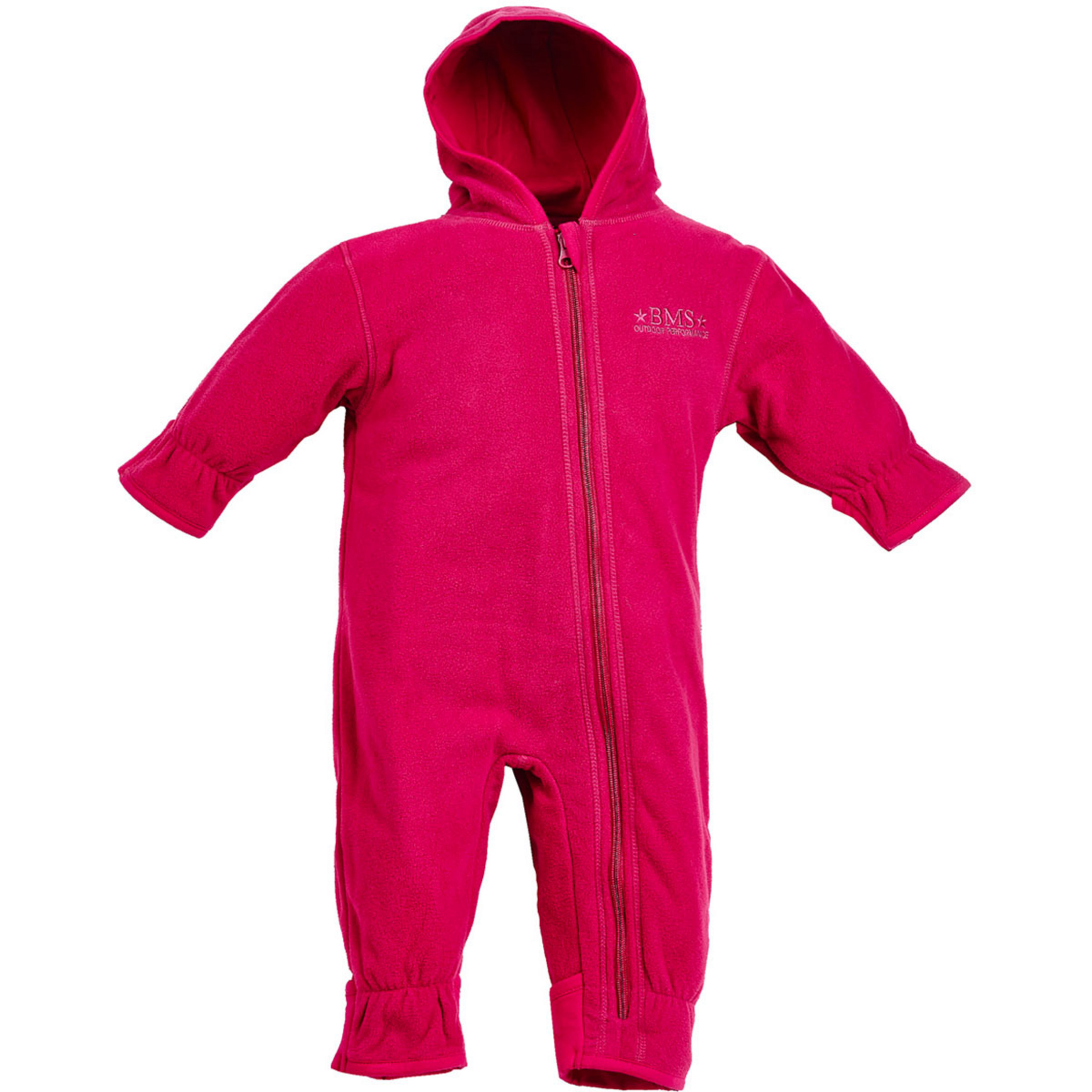 BMS Clima-Fleece Overall Kinder Overalls pink Größe 92 Lifestyle Hautfreundlich