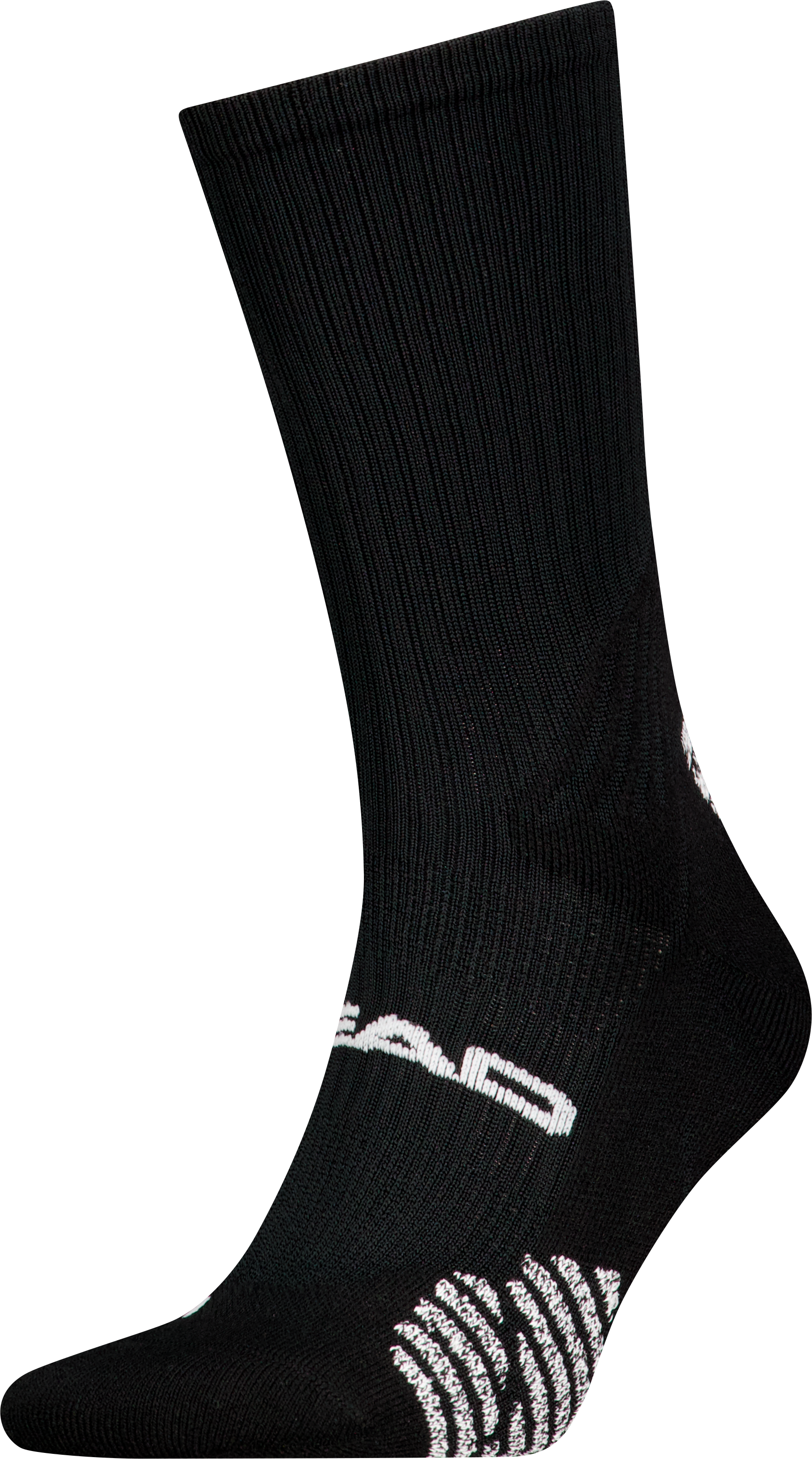Socken HEAD "HEAD PADEL CREW 1P", Herren, Gr. 39-42, schwarz, Materialmix, Socken Socken, Anatomisch geformtes Fußbett