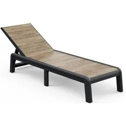 Keter, Liegestuhl, Deco Porto Grey/Brown