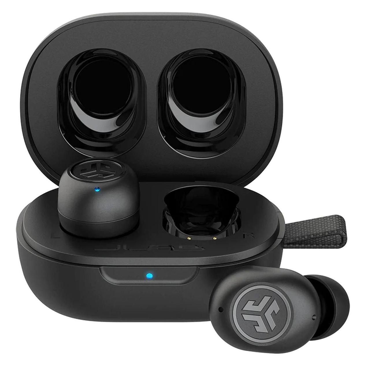 JLab Audio JBuds Mini (NC, 5.50 h, Kabellos) (IEUEBJBMINIRBLK124)