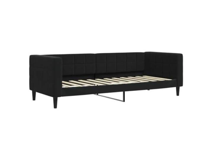 vidaXL Tagesbett Schwarz 80x200 cm Samt