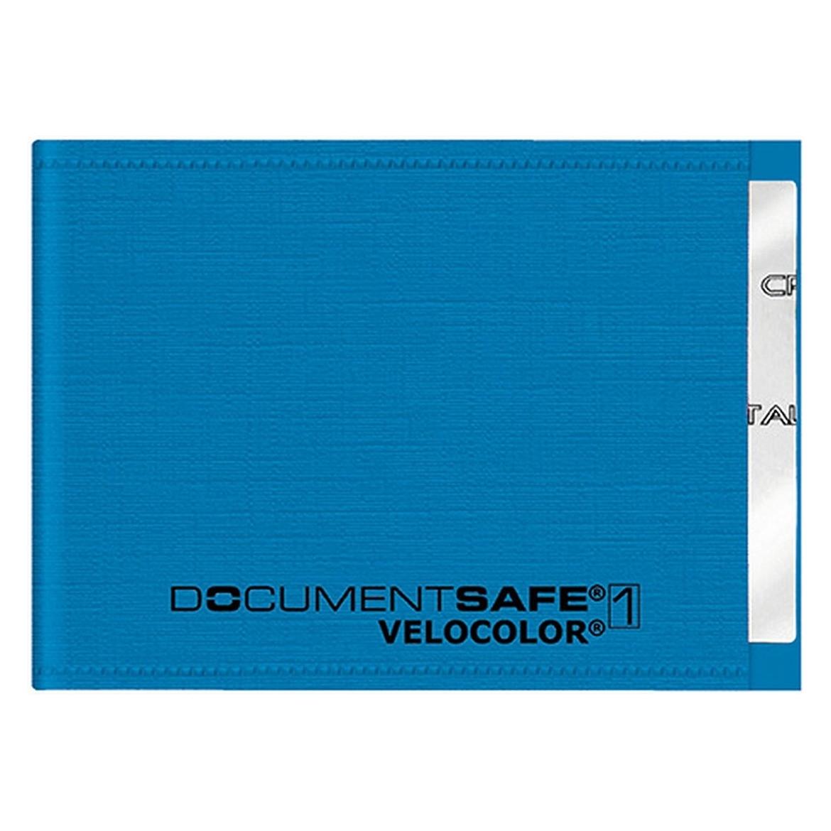 Veloflex Kreditkartenhülle Document Safe VELOCOLOR blau 9,0 x 6,3 cm (1x) (3271351)