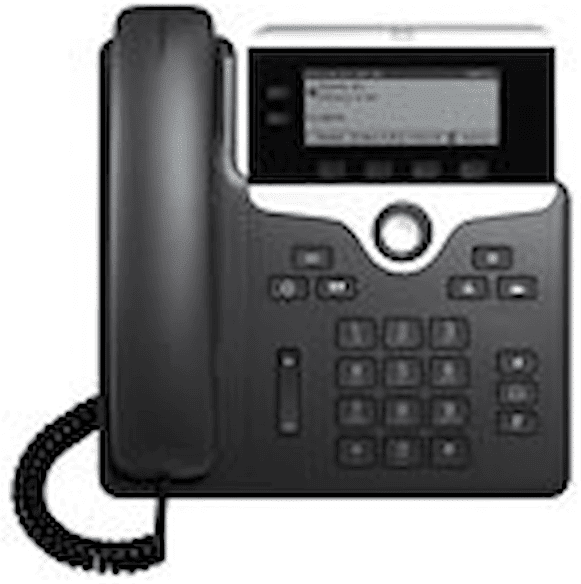 Cisco Systems Cisco IP Phone 7821 - VoIP-telefon - SIP, SRTP - 2 linjer