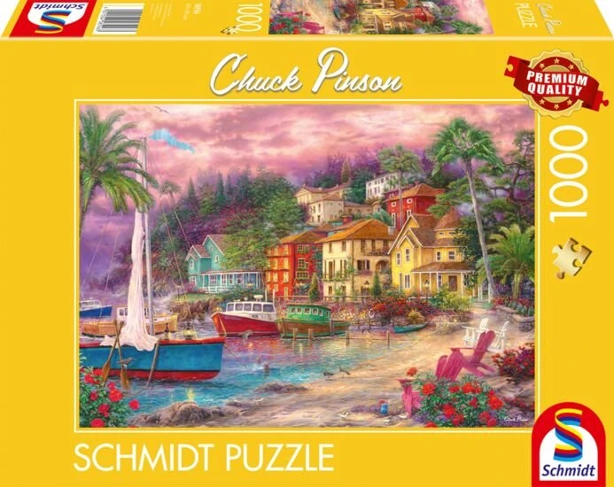 Schmidt Spiele Chuck Pinson: Küstenzauber (1000 Teile)
