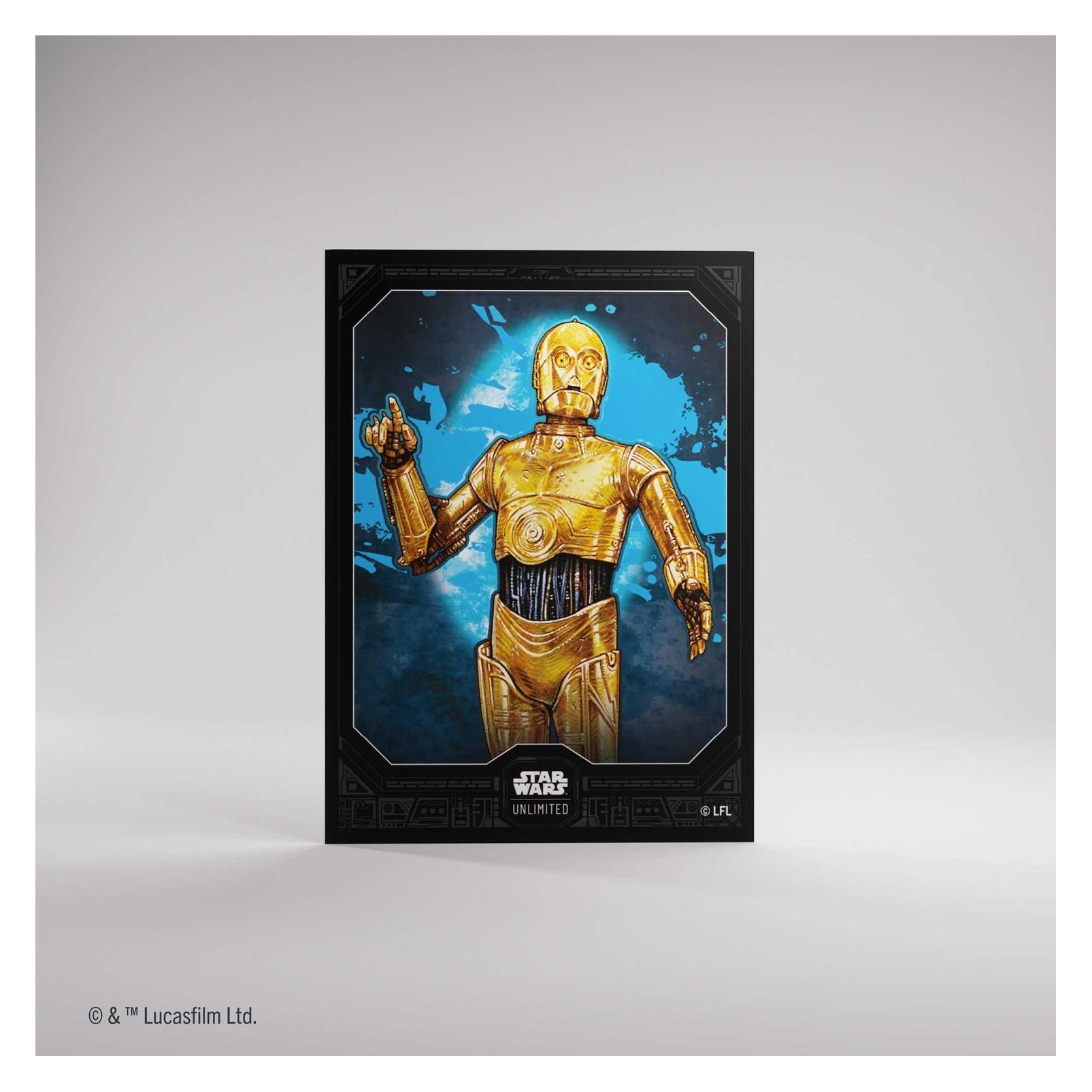 Gamegenic Star Wars: Unlimited Premium Art Sleeves - C-3PO (GGS15129)