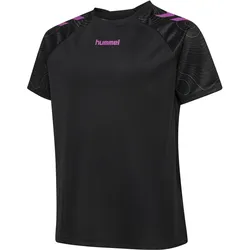 hummel, Jungen, Sportshirt, hmlBLAZE 2.0 TRAINING JERSEY KIDS (152), Schwarz, 152