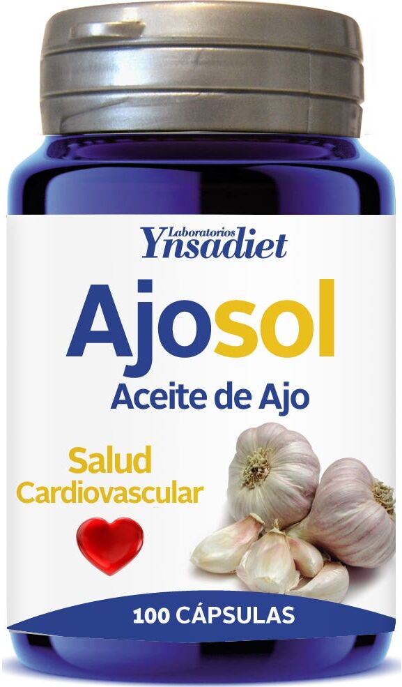 Ynsadiet Ajosol Aceite de Ajo 100 perlas
