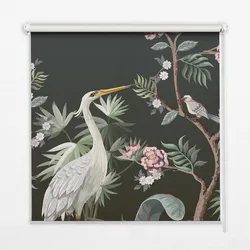 INNENROLLO - Fensterrollo - Rollo - 150x140 cm - Vögel am Baum